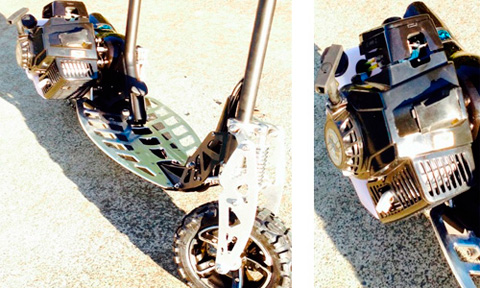 EVO x2 71cc Gas Scooter 