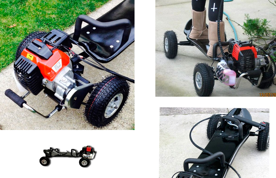 ScootSkateSkid 49cc Gas Skateboards